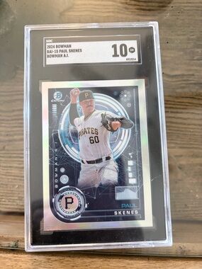 2024 Bowman Chrome Paul Skenes Rookie Graded 10